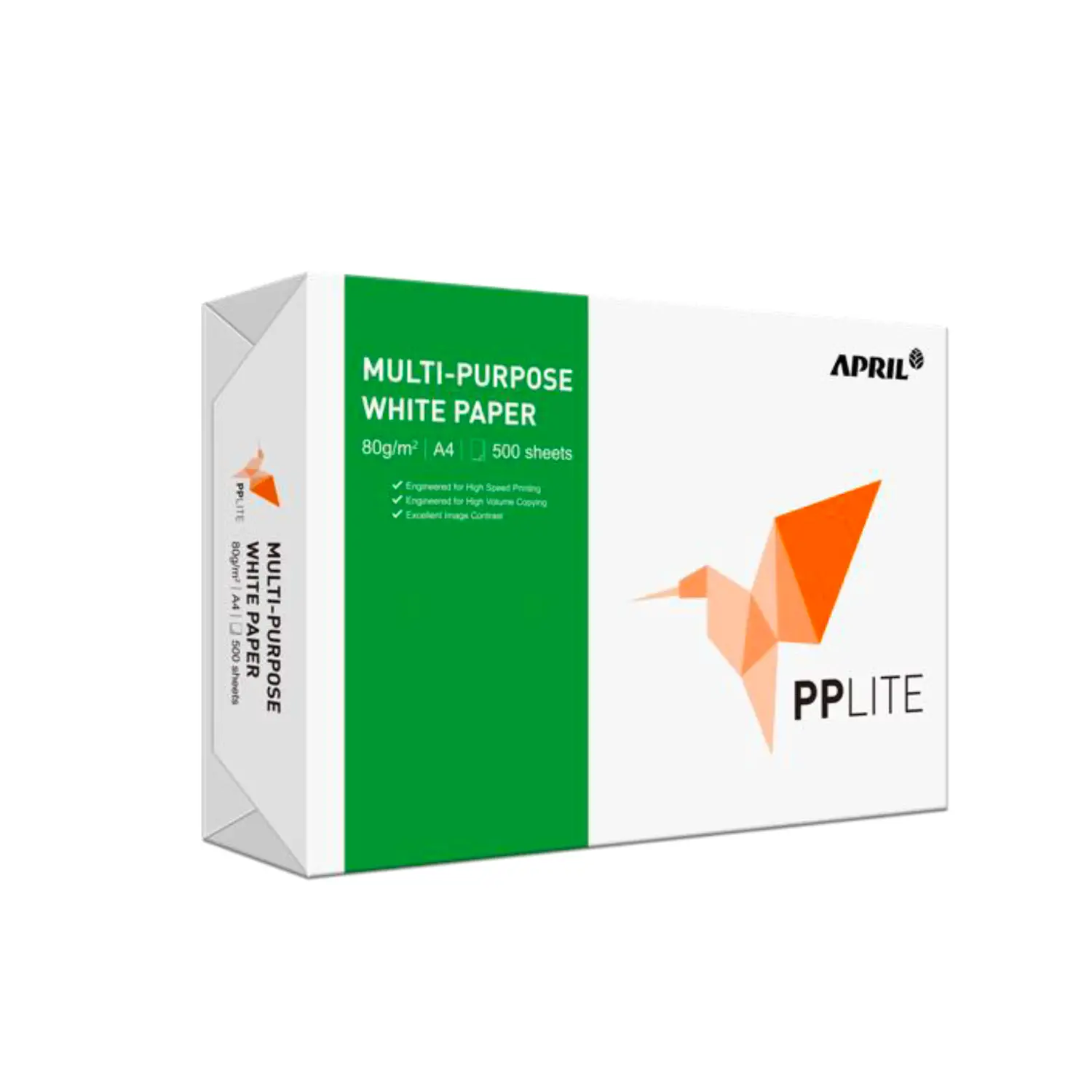 Risma Carta PP Lite 80gr 500 Fogli Formato A4, Carta Multiuso Bianca per Fotocopie e Stampanti - Carta e cartoncino
