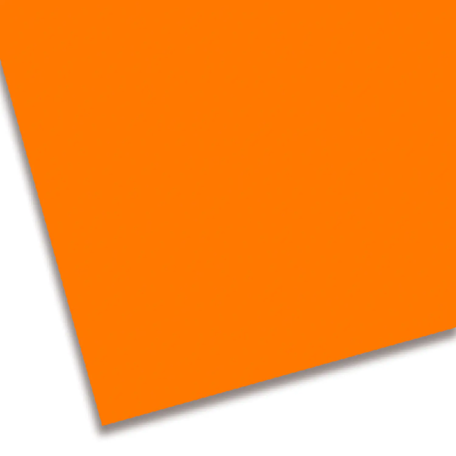 Cartoncino Colorato Premium Liscio cm. 50x70 Arancio - Carta e cartoncino