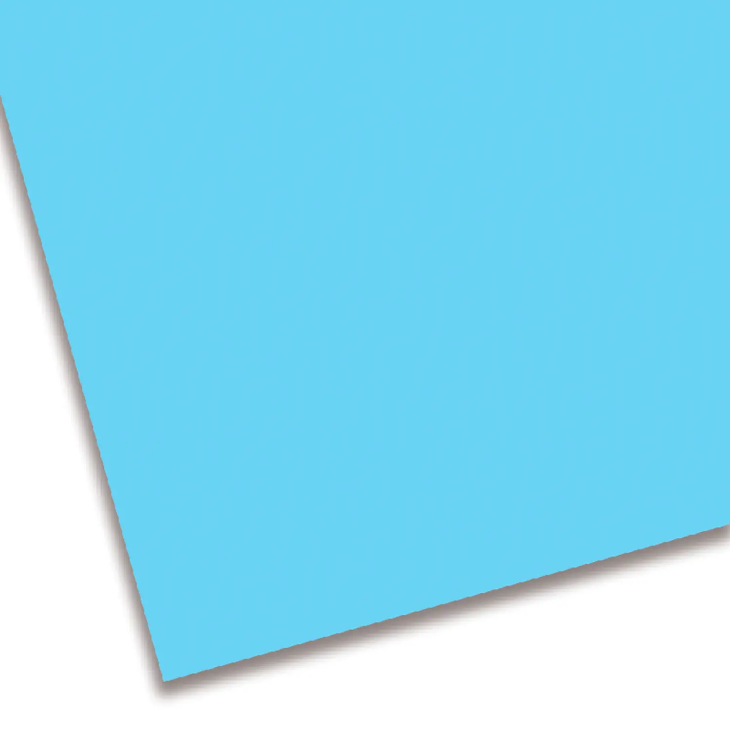 Cartoncino Colorato Premium Liscio cm. 50x70 Celeste - Carta e cartoncino