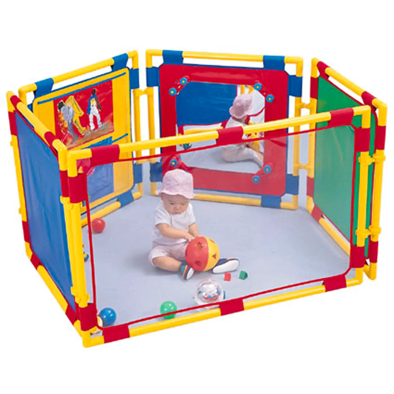 Divisori Color Multiuso Centro Baby Ring – Pannelli Divisori Modulari per Bambini - Divisori e staccionate