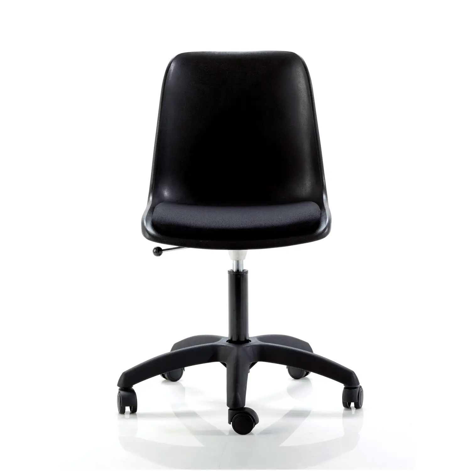 Sedia Girevole in Kastilene H 42/55 – Nero - Sedie in plastica