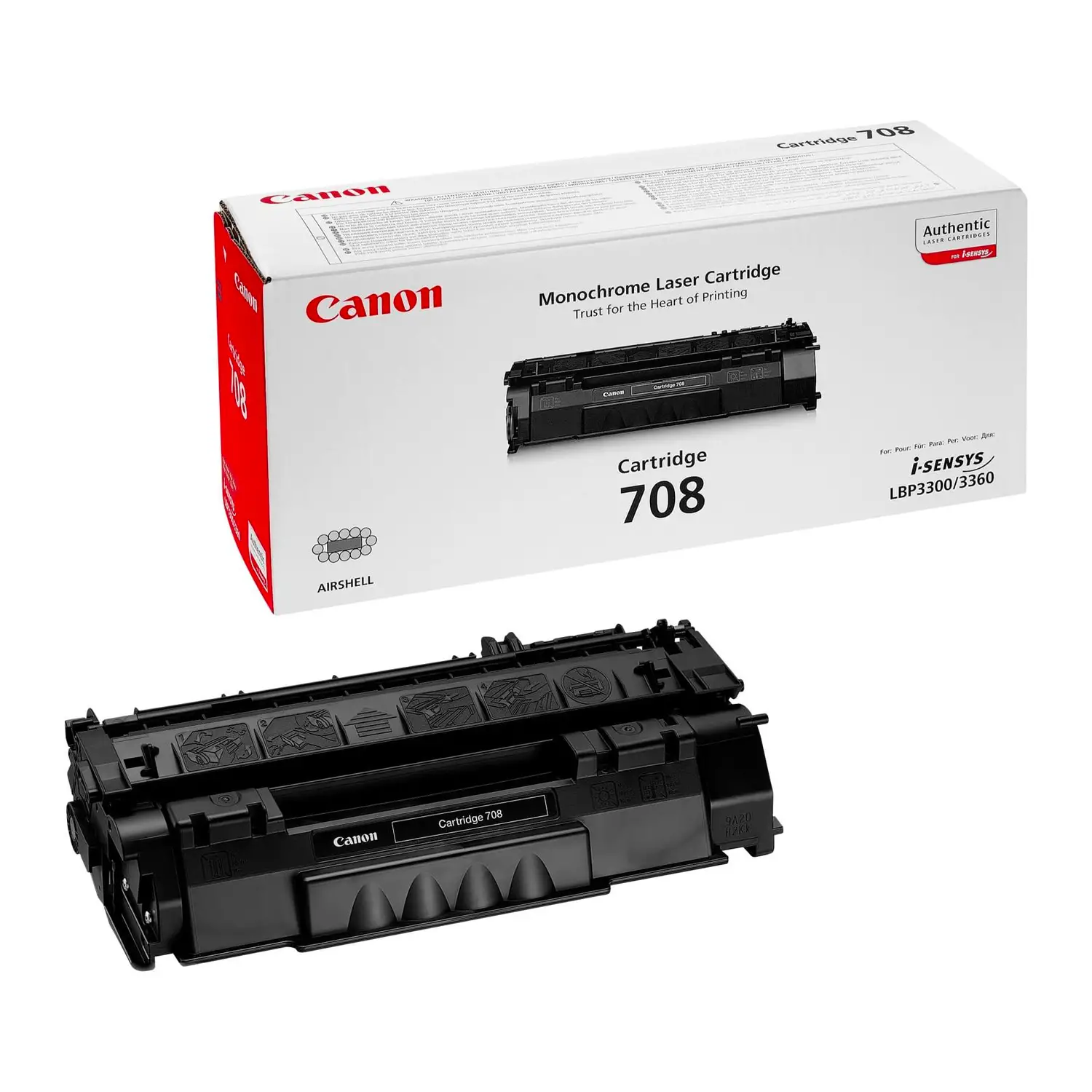 Toner Canon Nero per Stampante Laser LBP 3360 – Cartuccia di Ricambio per Stampe Nitide - consumabili