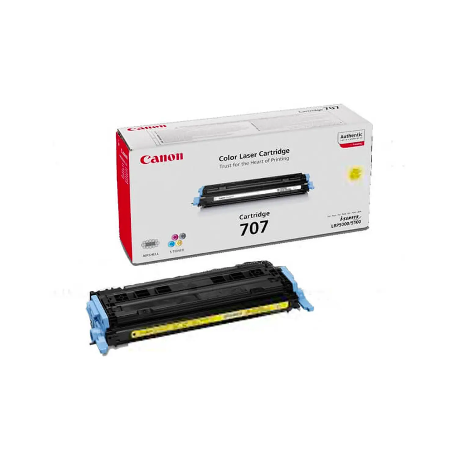 Toner Giallo Canon per LBP 5000 – Cartuccia Toner Giallo per Stampante Laser - consumabili