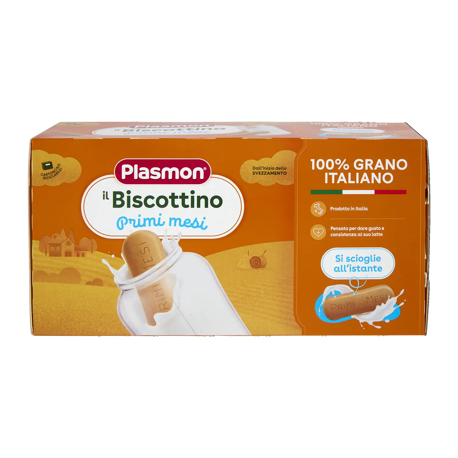 Plasmon Biscottino Primi Mesi per Biberon 600 g – Biscotti Solubili per Neonati - biscotti