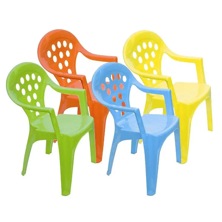 Sedia Baby Lulù Game – Set 4 Pezzi in 4 Colori Vivaci - Casette