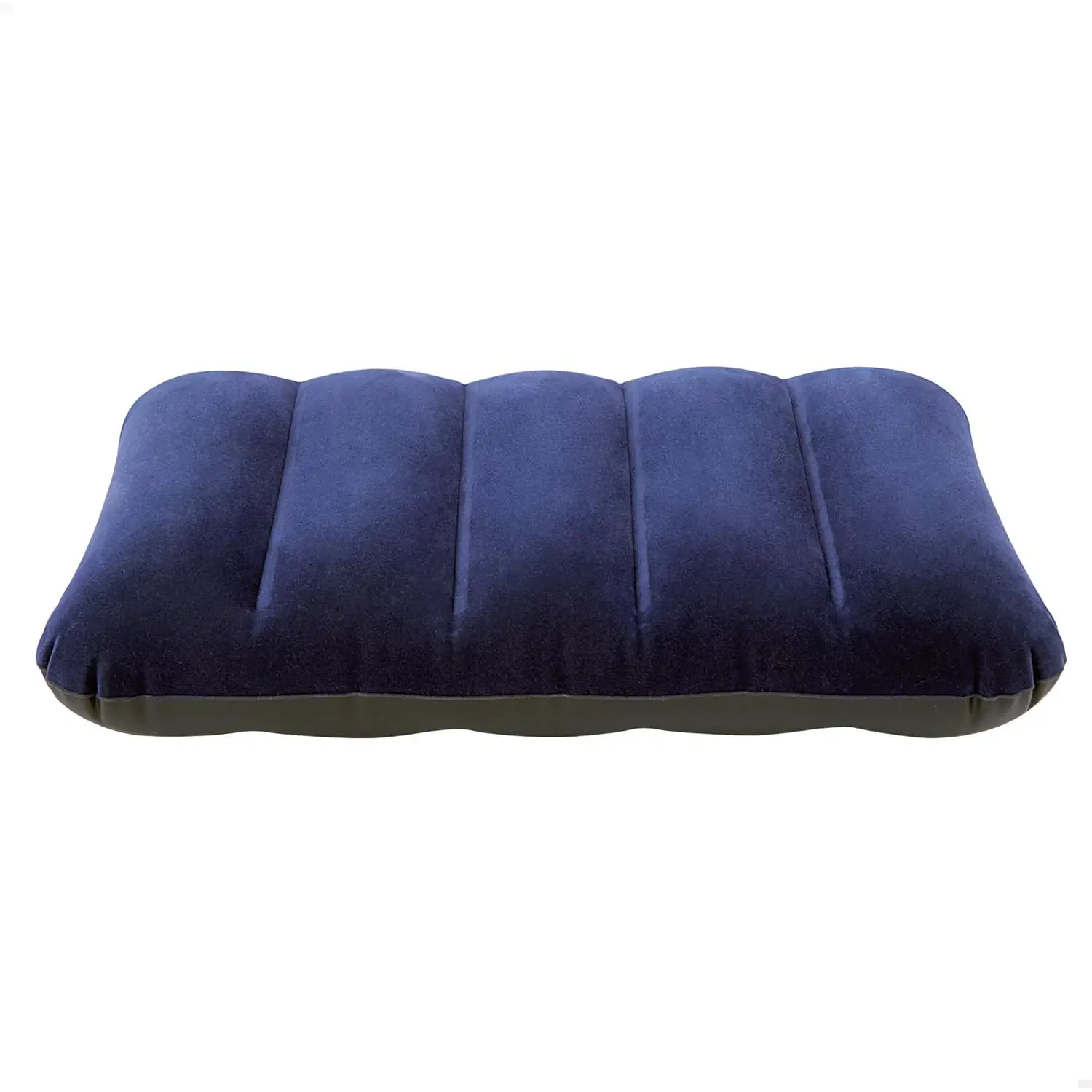 Cuscino Gonfiabile Camping Intex Floccato Blu - Cm 43x28x9 - materassi gonfiabili