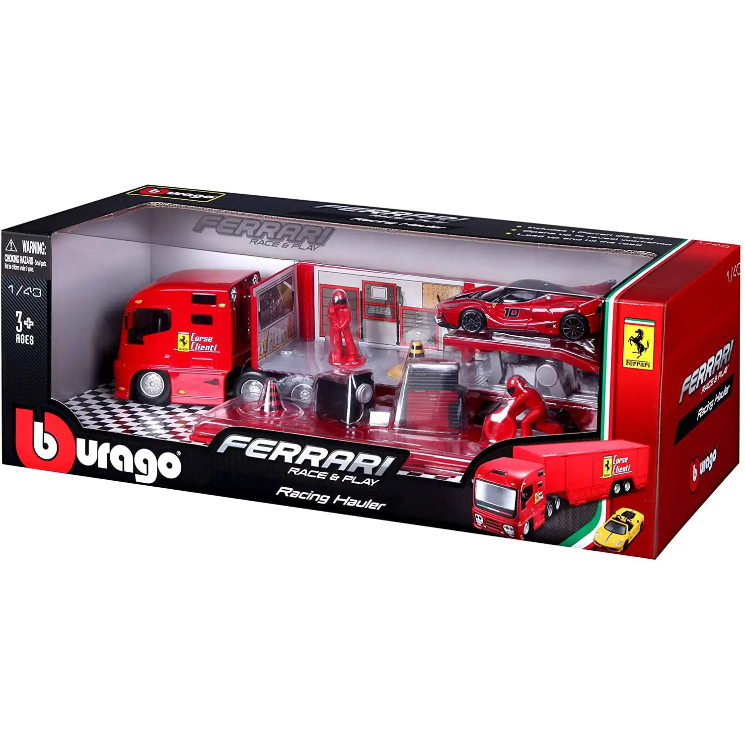 Bisarca/Officina Ferrari Race & Play 1:43 - diecast