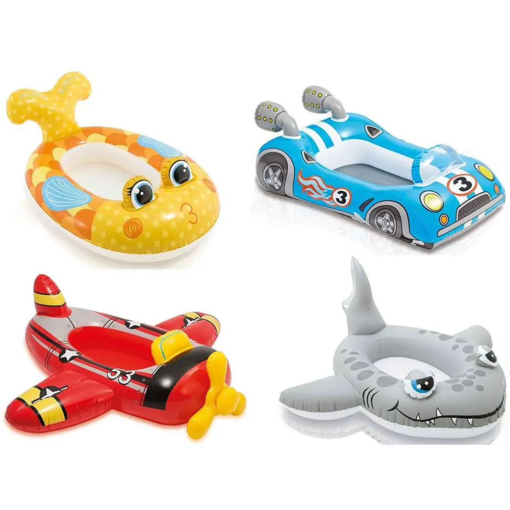 Canottini Gonfiabili Assortiti Intex – Rocket Racer, Pesce e Nave Pirata - estivo mare