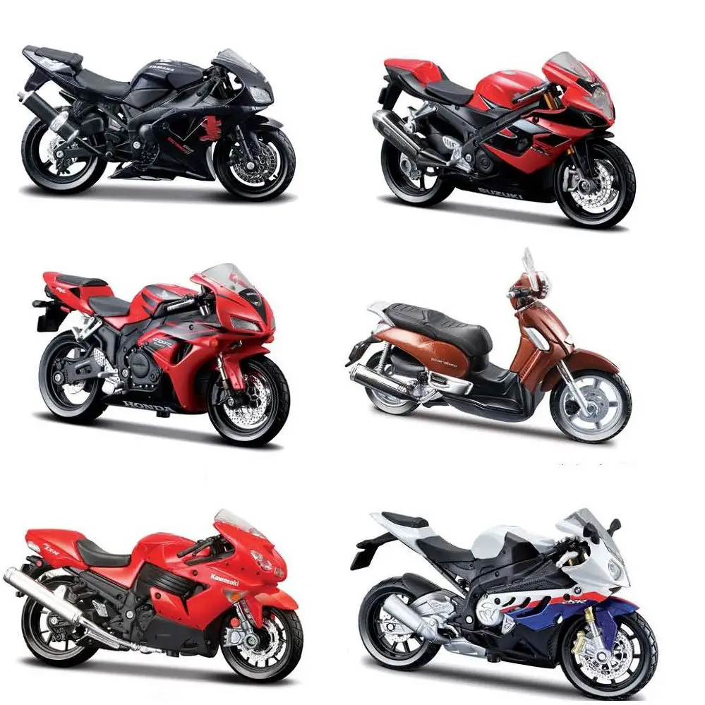 Moto Stradali Assortite Scala 1:18 - diecast