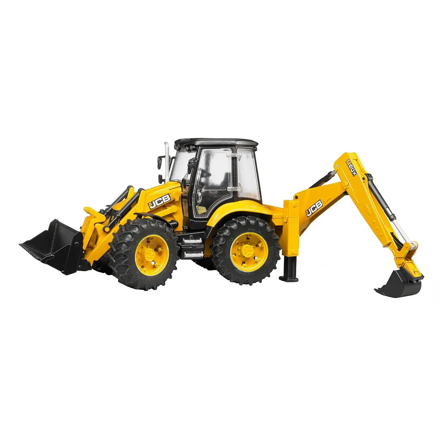 Bruder JCB 5CX Escavatore Giocattolo per Bambini - modellini