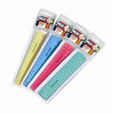 Righello Scuola cm. 15 Colori Assortiti - Disegno tecnico