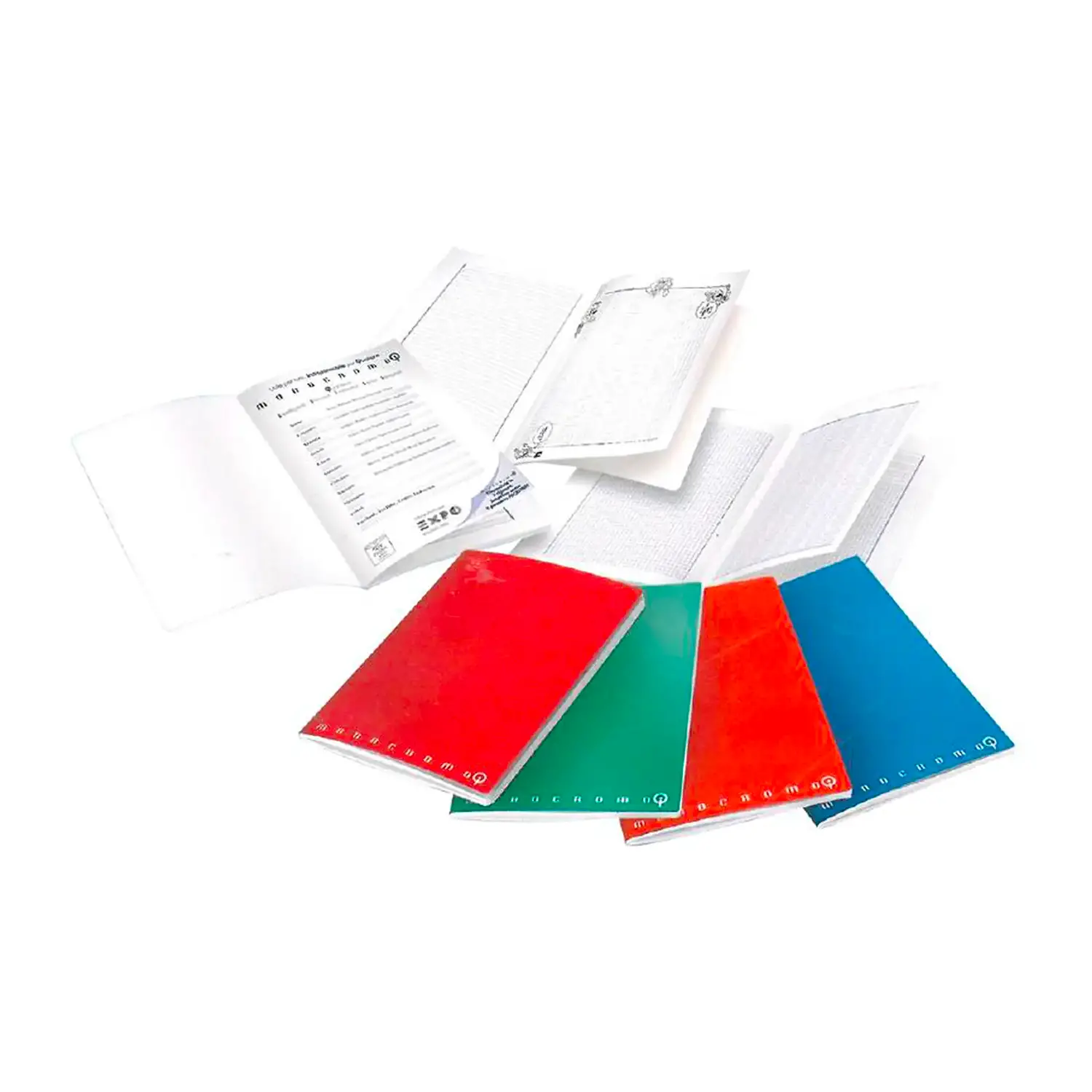 Quaderno Maxi Monocromo A4 con Rigatura Speciale Ri - 38 Fogli - Cancelleria varia