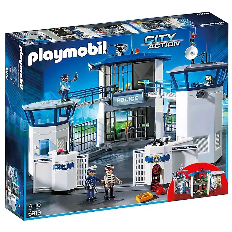 Stazione della Polizia con Prigione Playmobil City Action - playmobil