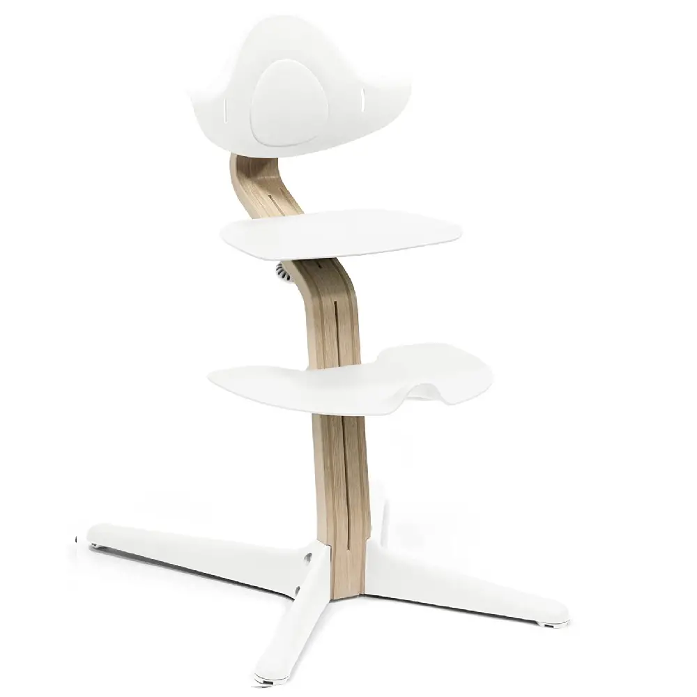 Stokke Sedia Nomi White Faggio Naturale - seggioloni