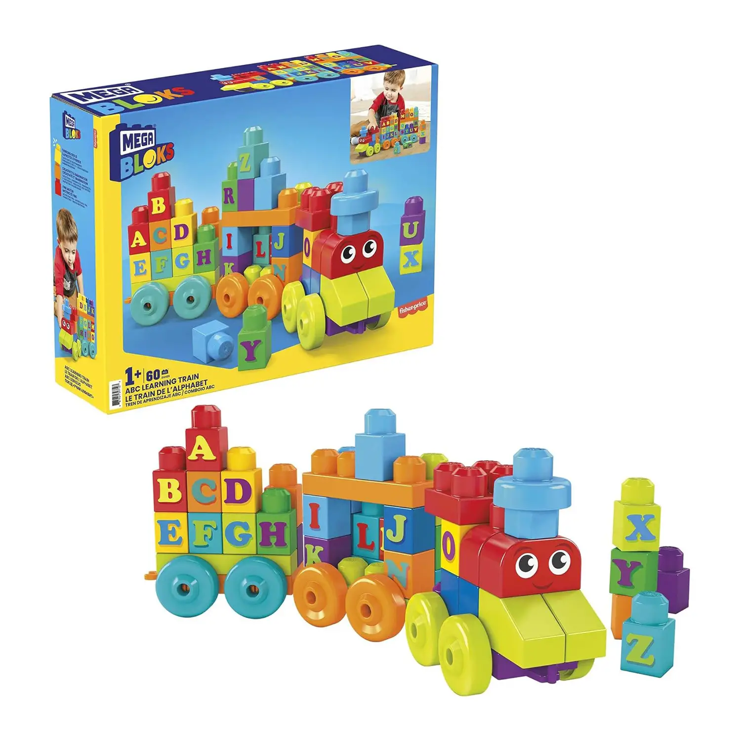 Mega Bloks Impara Con Il Treno! - Costruzioni in plastica