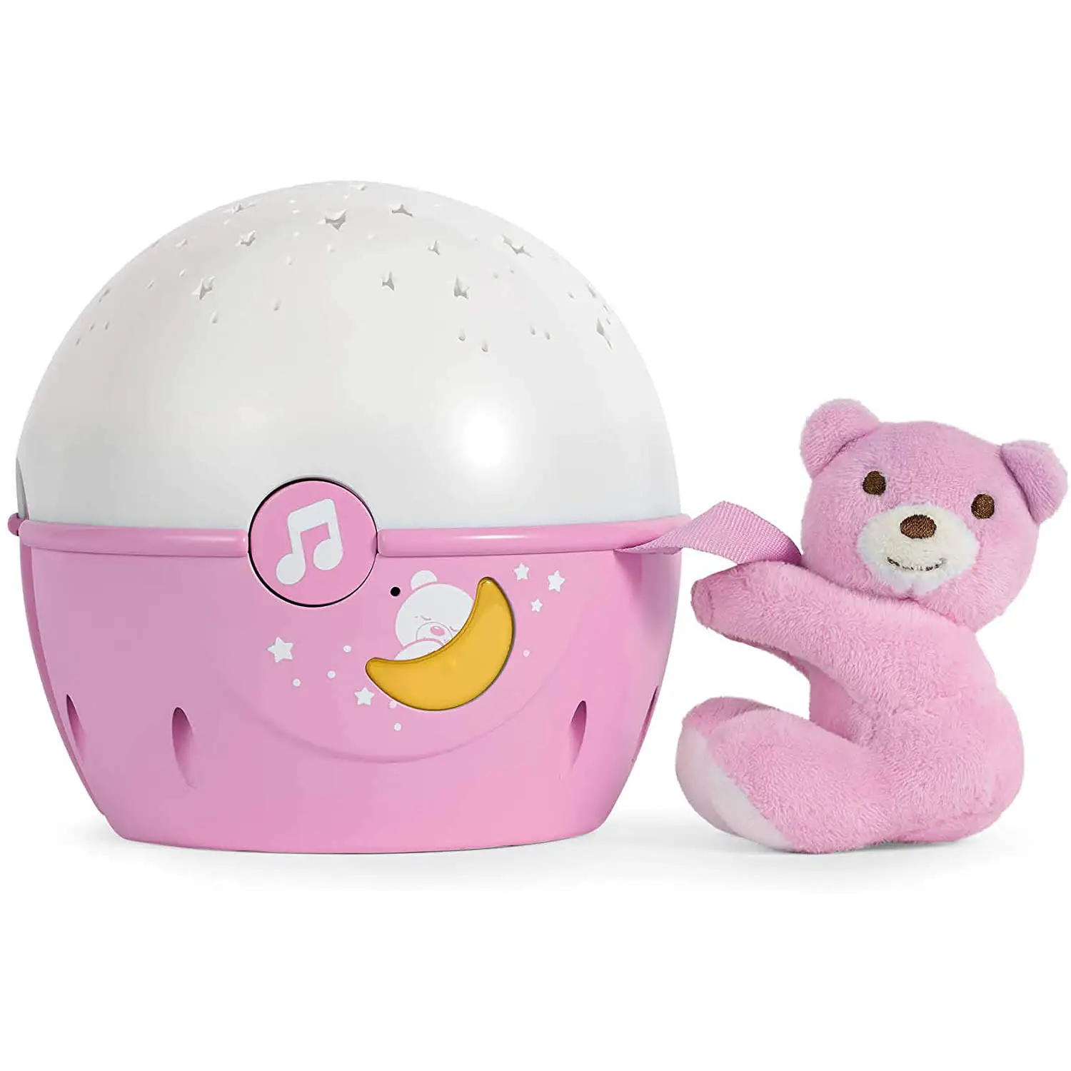 Chicco First Dreams Next2Stars Rosa – Proiettore Luce Notturna per Neonati - giochi da viaggio