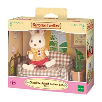 Papà Coniglio Cioccolato e Divano - Sylvanian Families - collezionabili bambina