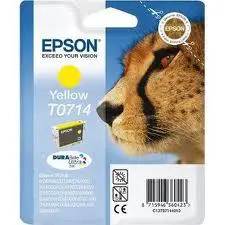 INKJET EPSON ORIGINALE DURABRITE STYLUS D78 - GIALLO - Consumabili
