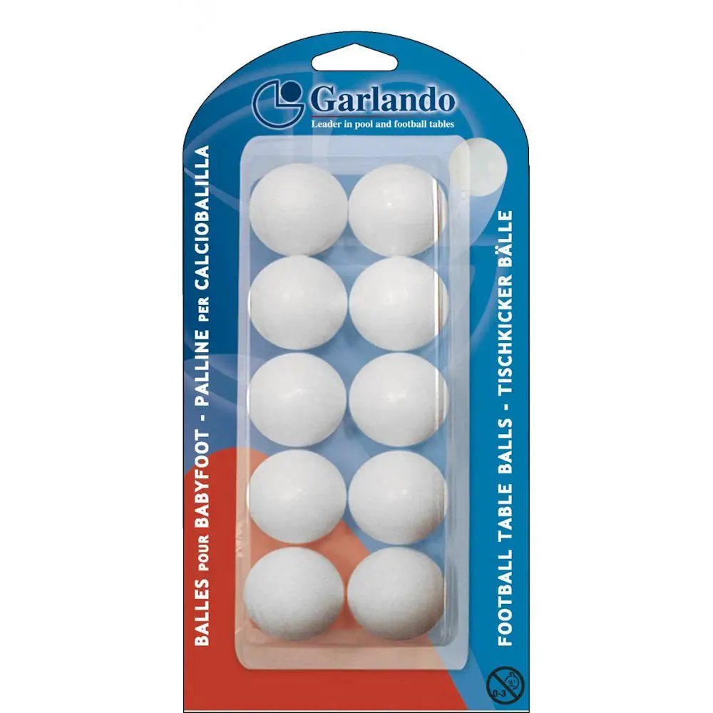 Palline Bianche per Calcio Balilla – Set 10 Pezzi Ø 33 mm - tavoli gioco
