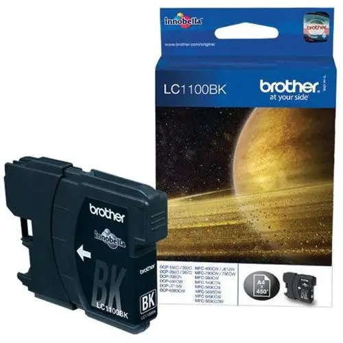 CARTUCCIA BROTHER ORIGINALE DCP 385C-6690CW-6690M -LC1100BK- NERO - consumabili