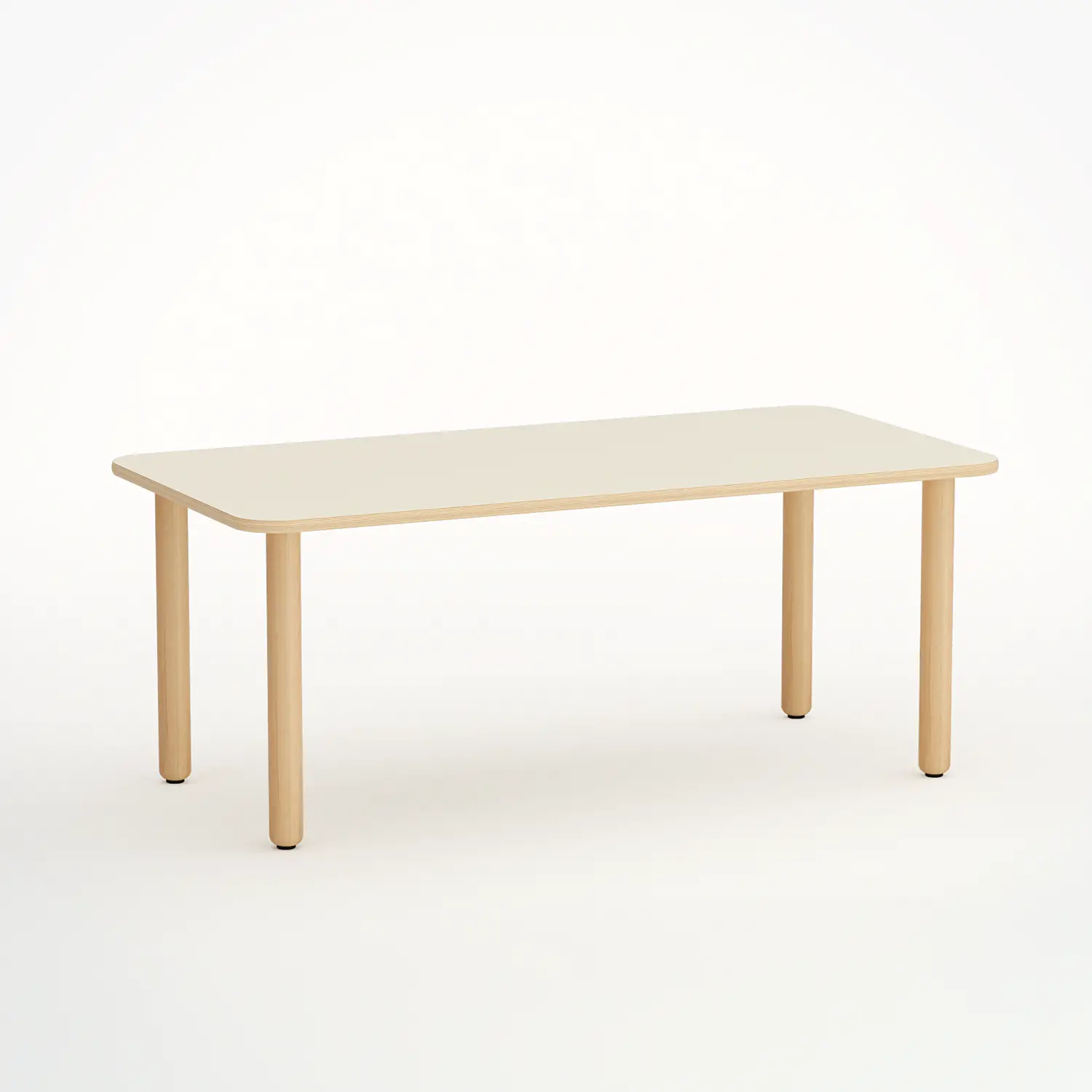 Tavolo Forma Rettangolare 120x55h Misura 3 Magnolia Per Scuola Primaria - Conforme CAM - Cattedre e tavoli lavoro