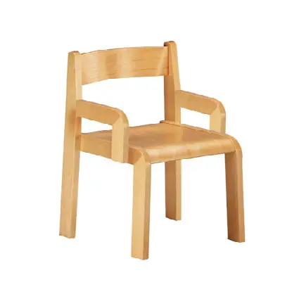 Sedia Bambini Nido e Infanzia Susy con Braccioli Seduta cm. 26 - Sedie in legno