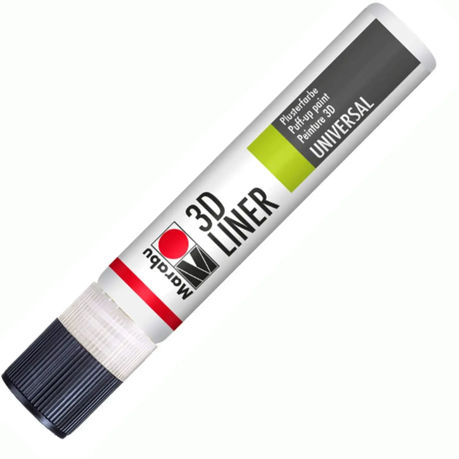 3D Liner Tridimensionale - 25 ml Nero - Colori per vetro e ceramica