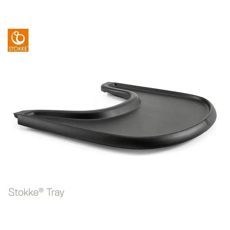Stokke Tray – Vassoio per Tripp Trapp Baby Set Nero - accessori