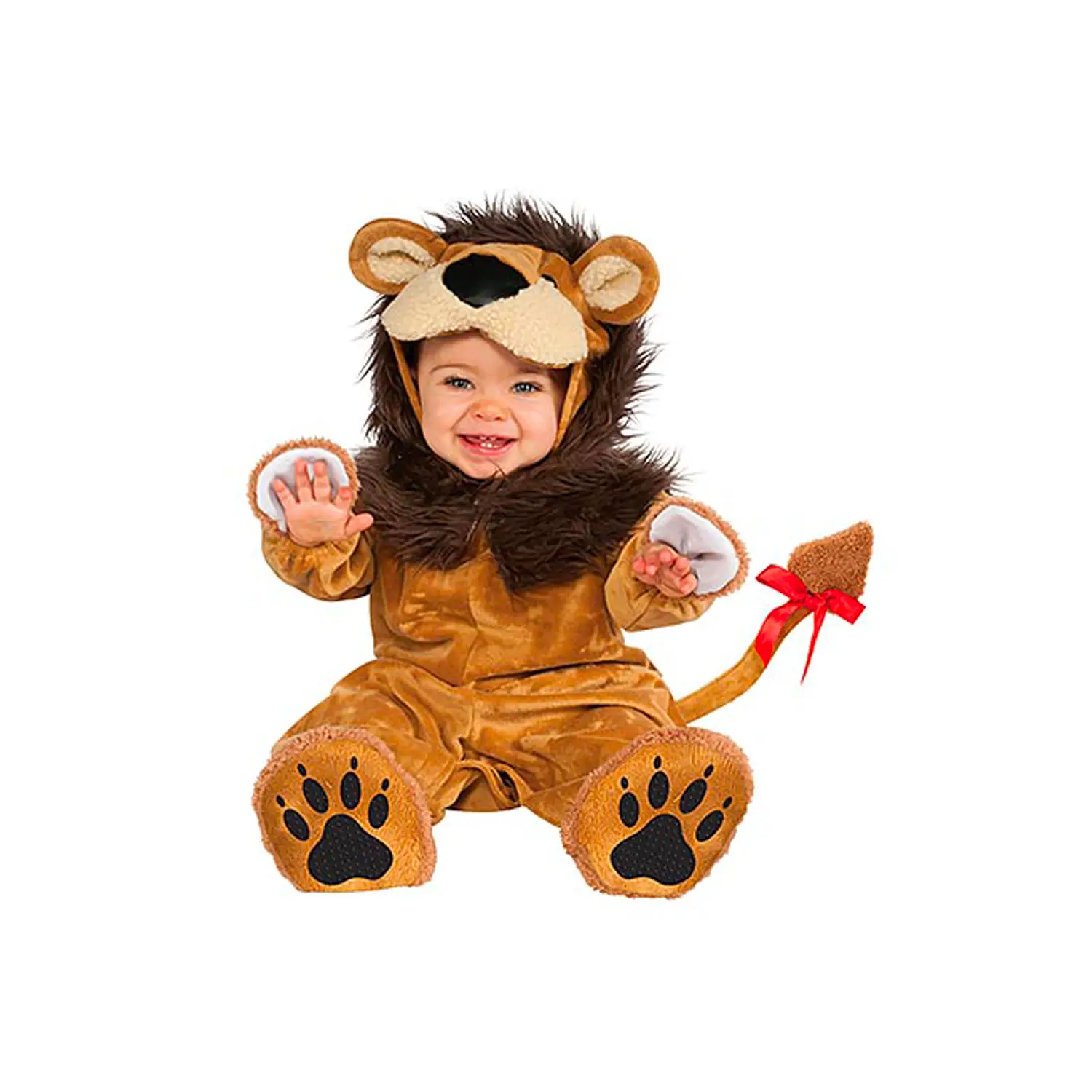 Costume Leoncino - Taglia T per Bambini 1/2 Anni - abiti bambino e bambina