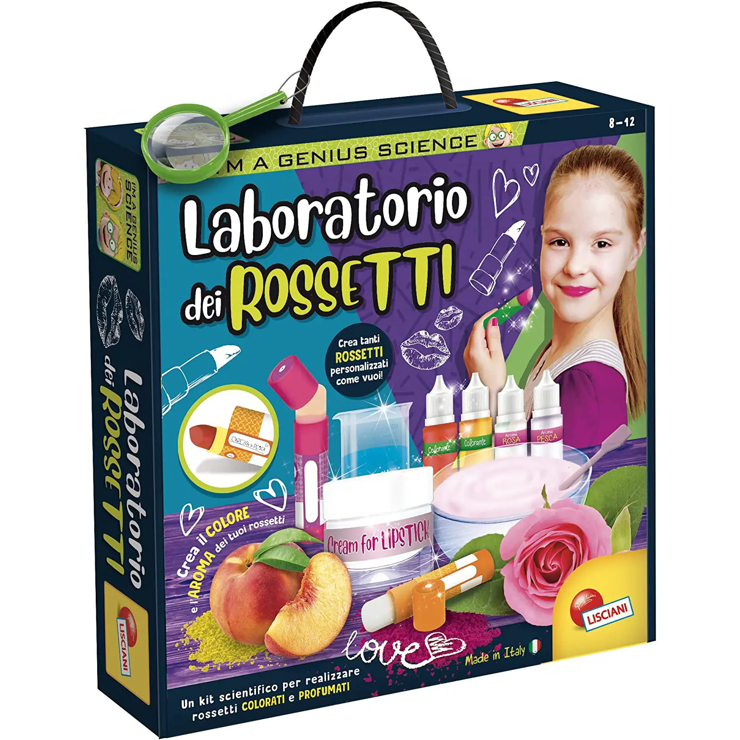 Lisciani I'M A Genius Laboratorio Dei Rossetti - giochi scientifici