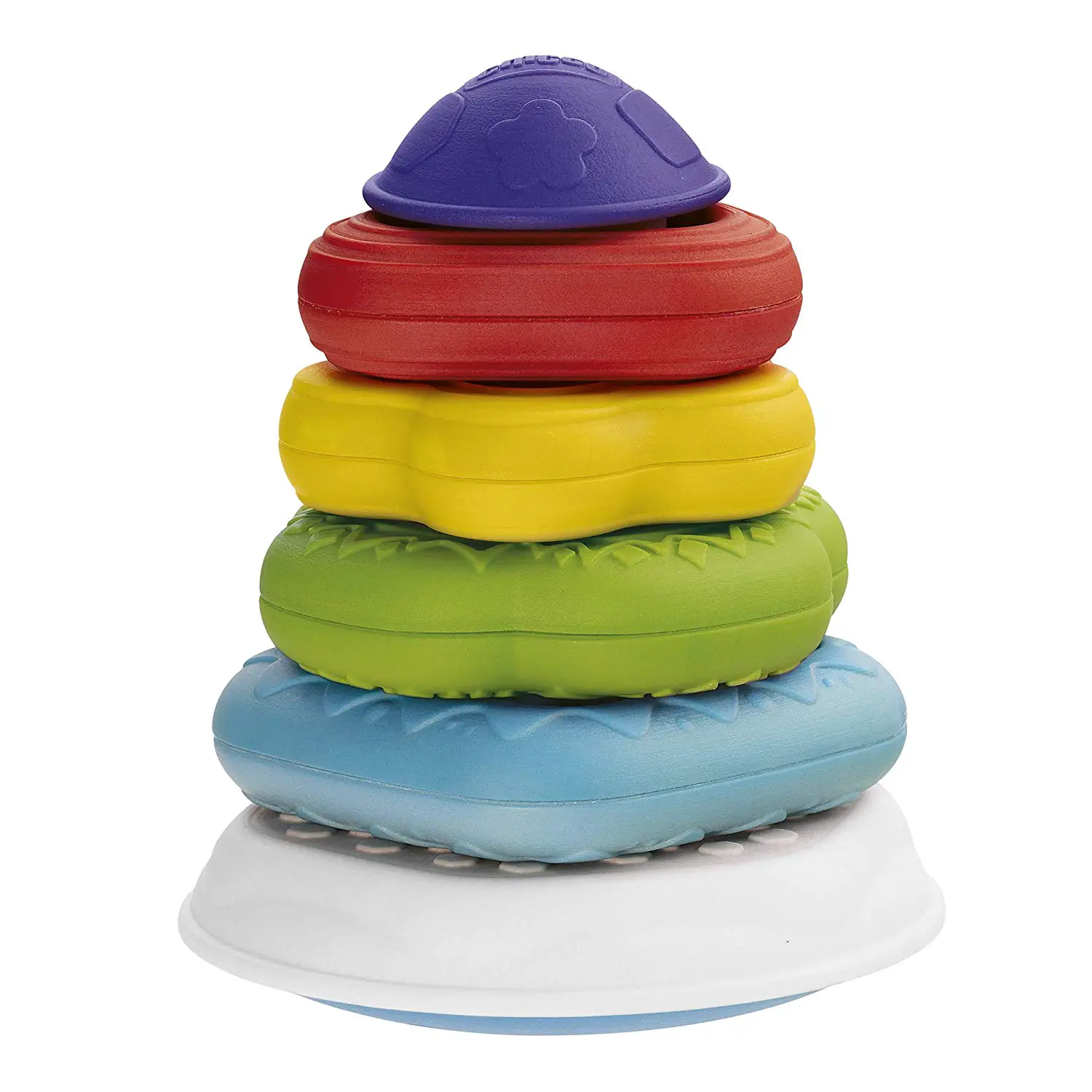 Chicco Smart2Play 2 In 1 Torre Degli Anelli Impilabile Forme e Incastri - Primi giochi