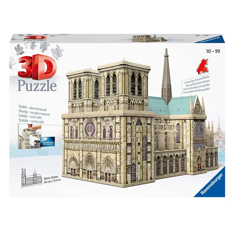 Puzzle 3d Notre Dame - puzzle 3d
