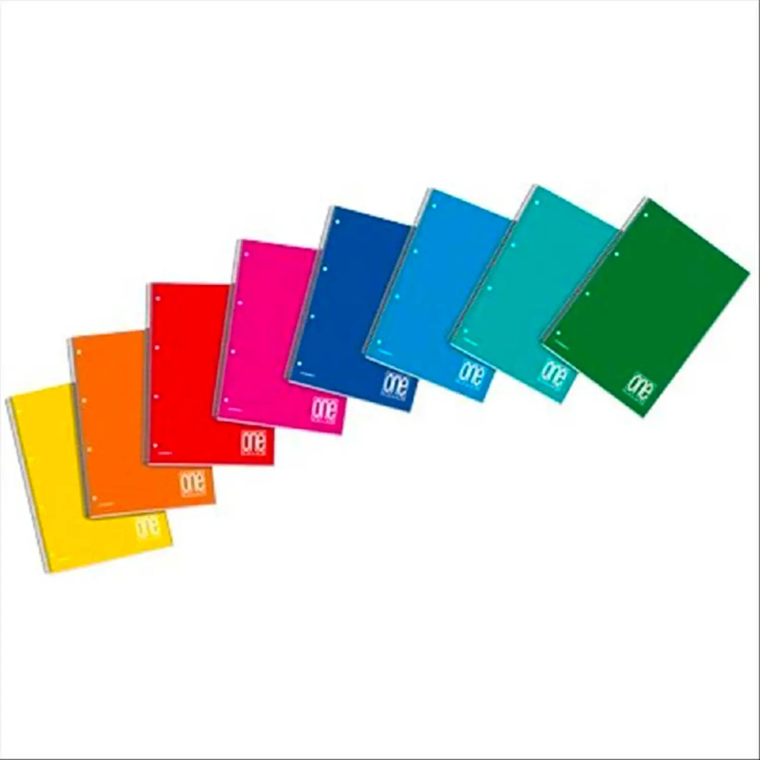 Quaderno Spiralato Standard A5 One Color Forato - 1 Rigo - Cancelleria varia