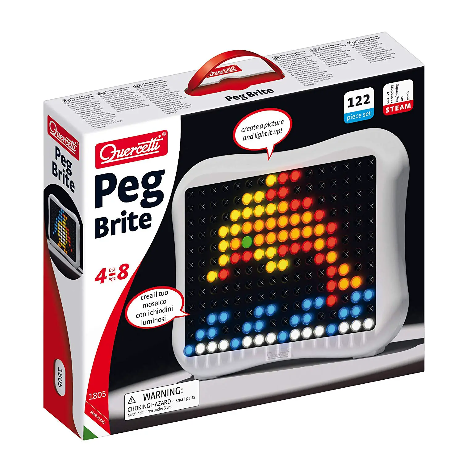 Peg Brite 120 Chiodini, Mosaico Luminoso - Mosaici, forme e colori