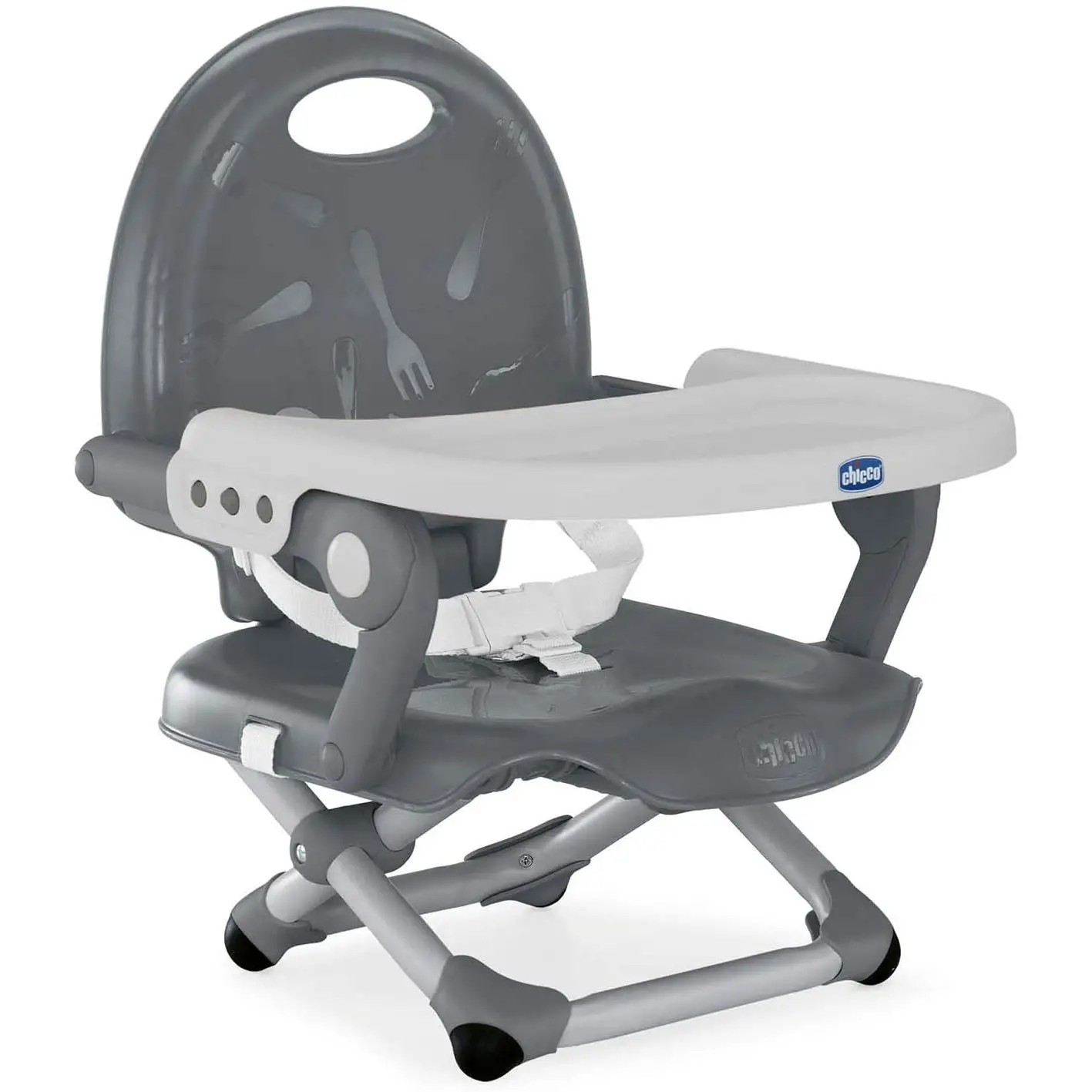 Rialzo Sedia Pocket Snack Dark Grey - rialza sedie