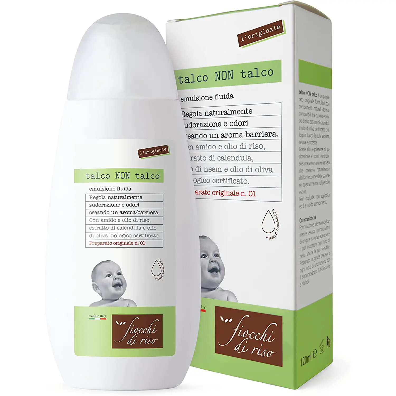 Talco non Talco 120ml - igiene