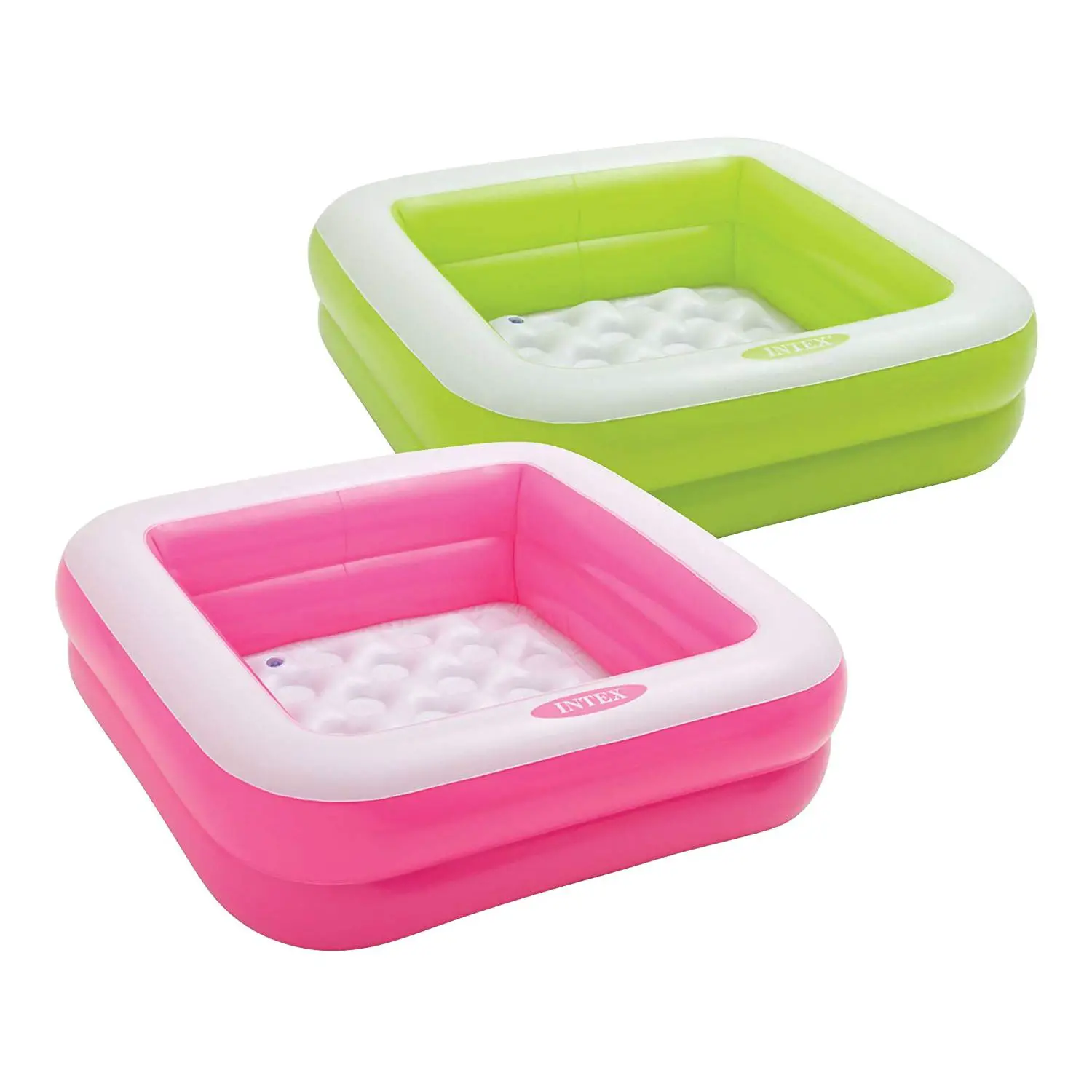 Baby Piscina Rettangolare Intex 86x86x25 cm per Bambini - estivo mare