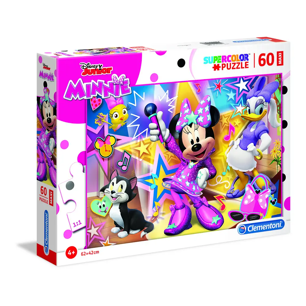 Puzzle 60 Pezzi Maxi Minnie Happy Helper - Puzzle in cartone