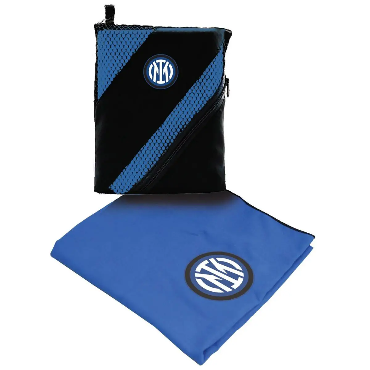 Telo Microfibra 90x170 cm Inter F.C. – Telo Mare e Palestra Ufficiale Nerazzurro - accessori stagionali