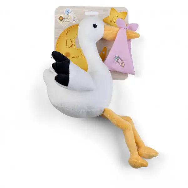 Babycare Coniglietta Benvenuta Cicogna 22 cm - Primi giochi