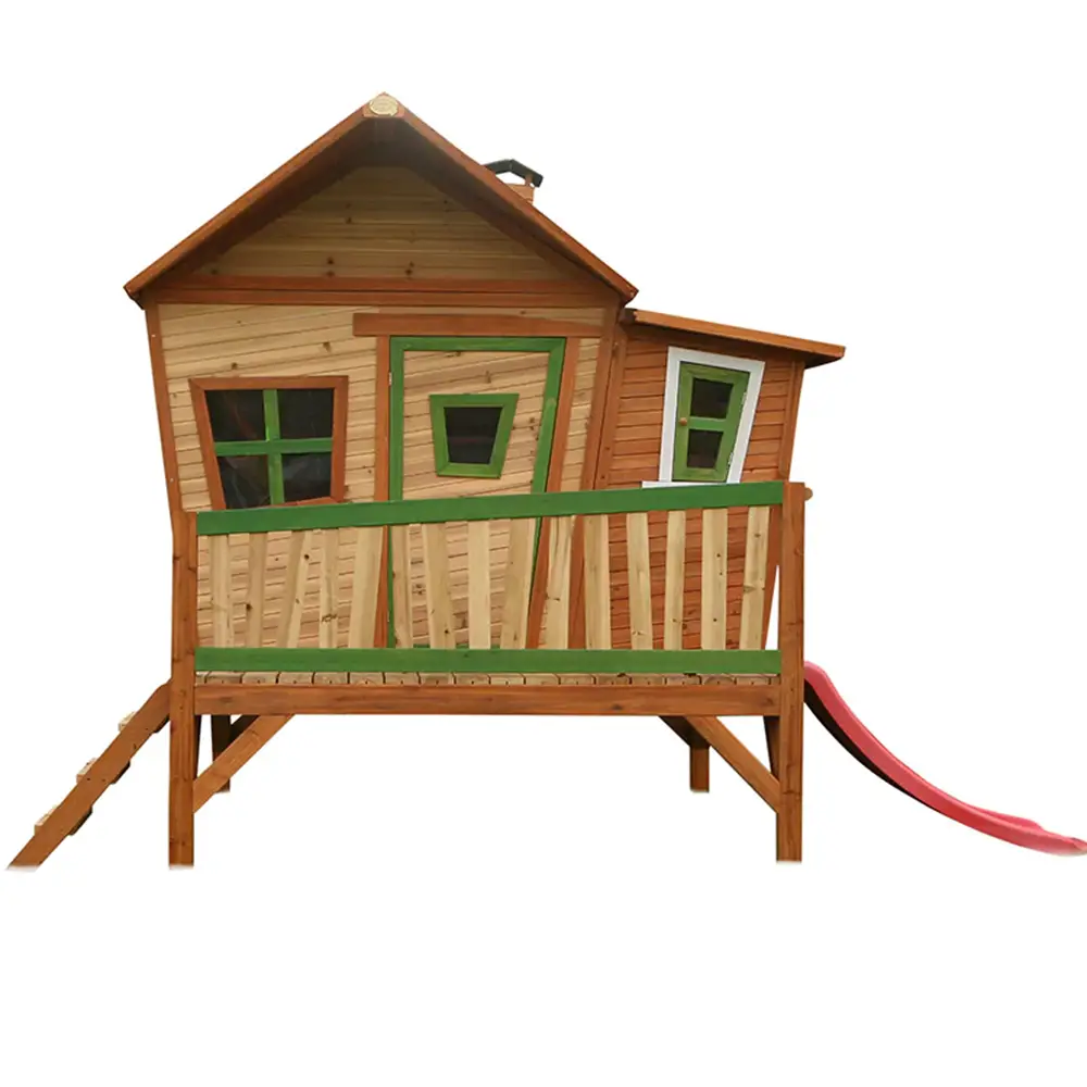 Casetta in Legno Emma con Scivolo - Palestrine