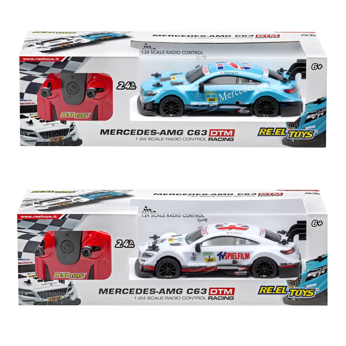 Radiocomando Auto 1:24 – Mercedes-AMG C63 DTM - radiocomandi