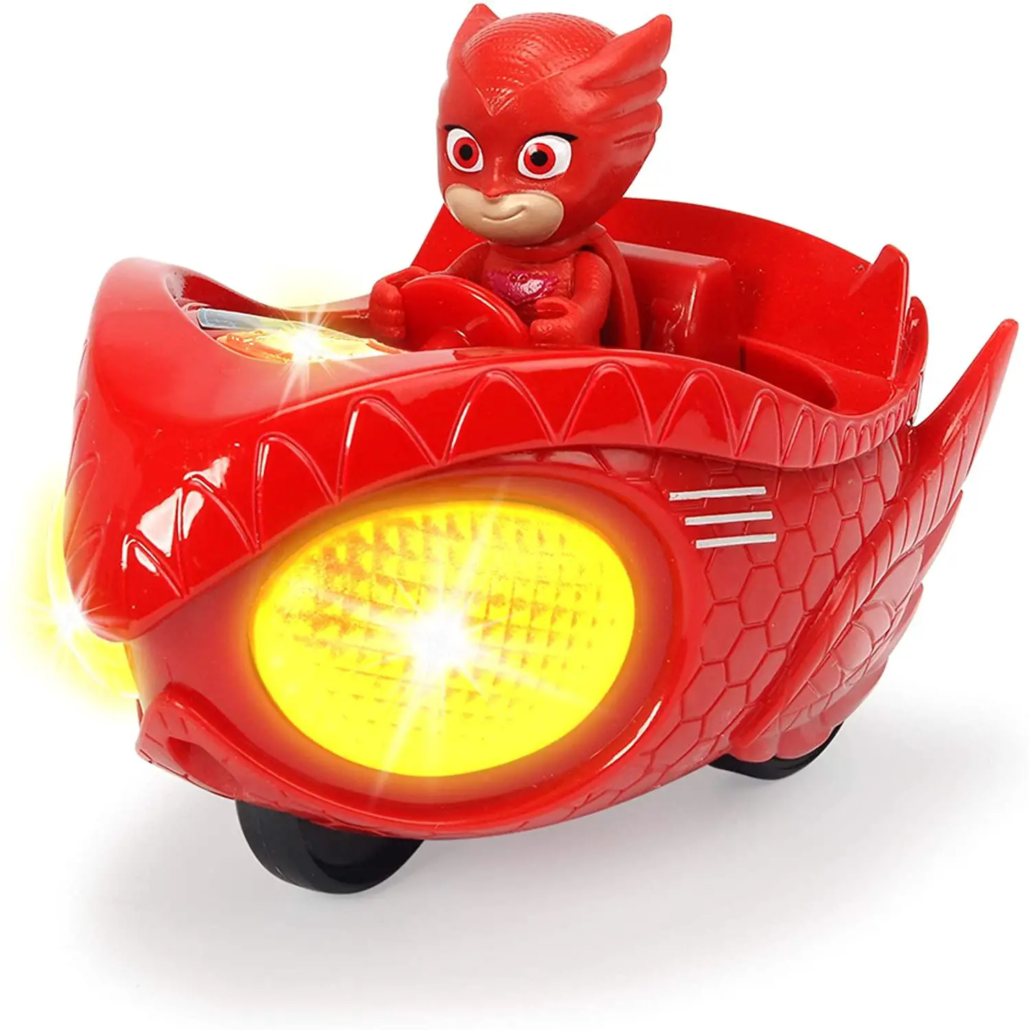 Pj Masks Mission Racer 1:43 con Luci e Suoni Rosso - action figures ed accessori
