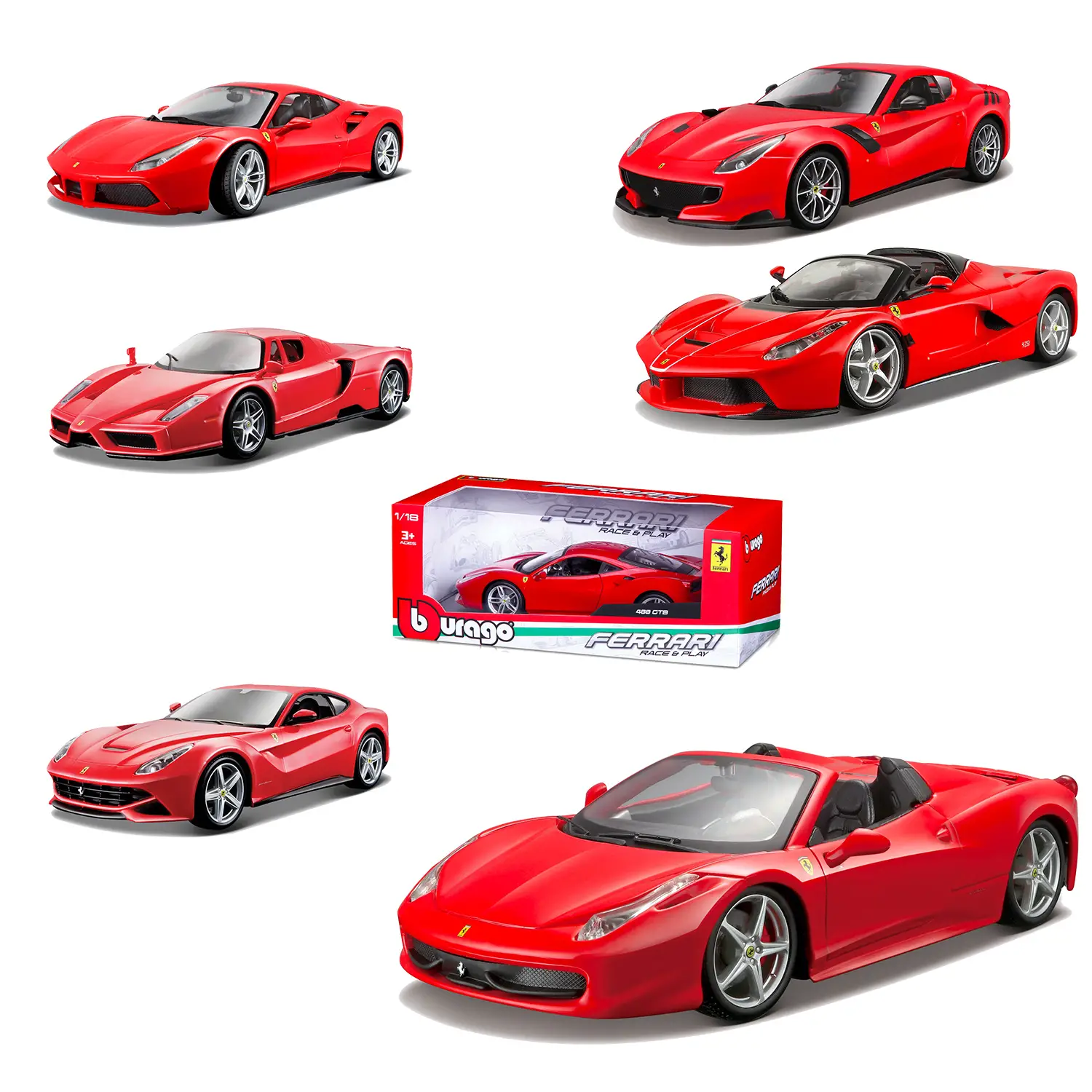 Auto 1:24 Ferrari R&P Assortito - modellini