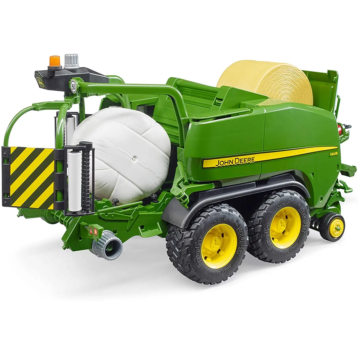Bruder Rimorchio per Trattore John Deere Con Pressafieno C441R - modellini
