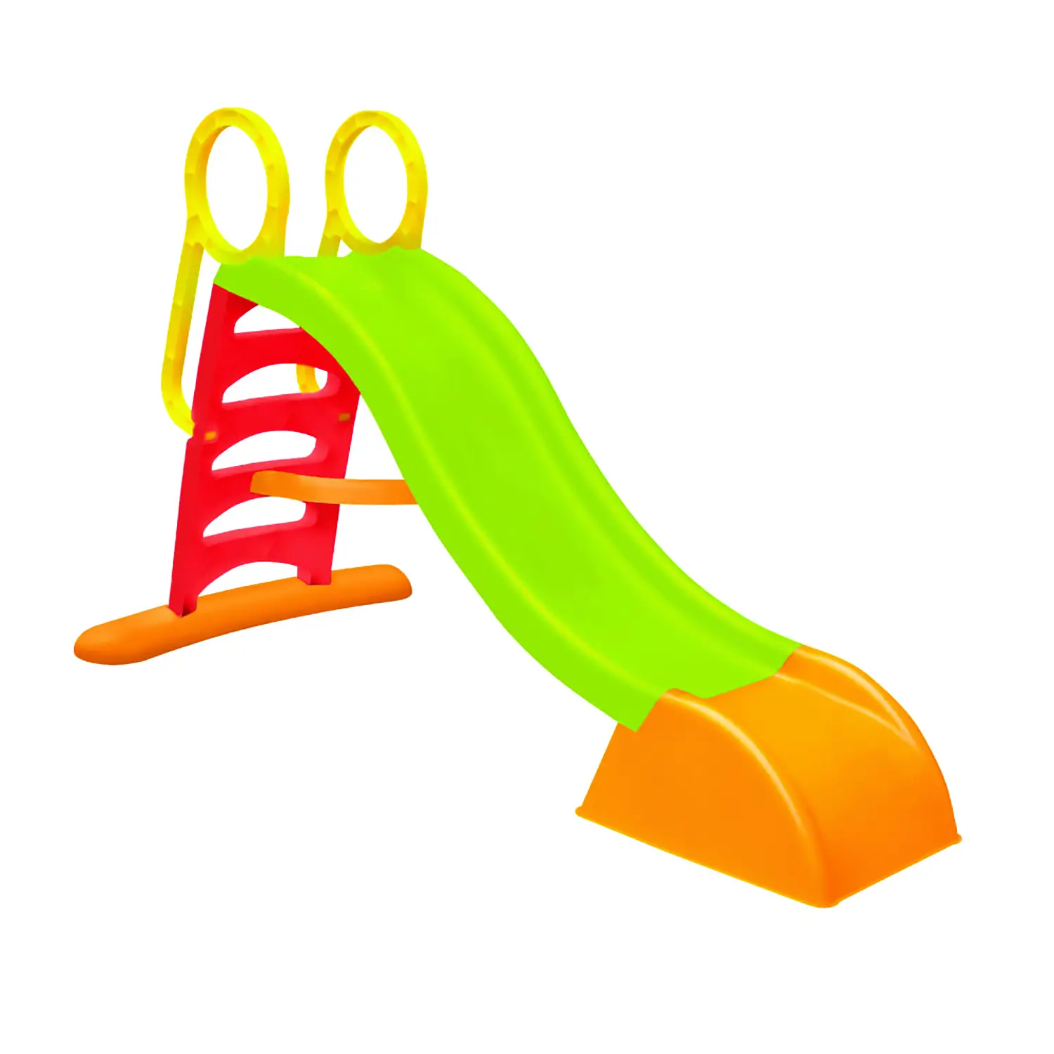 Scivolo Per Bambini in Plastica 5 Gradini 180x84x110 con Innesto Acqua - Scivoli