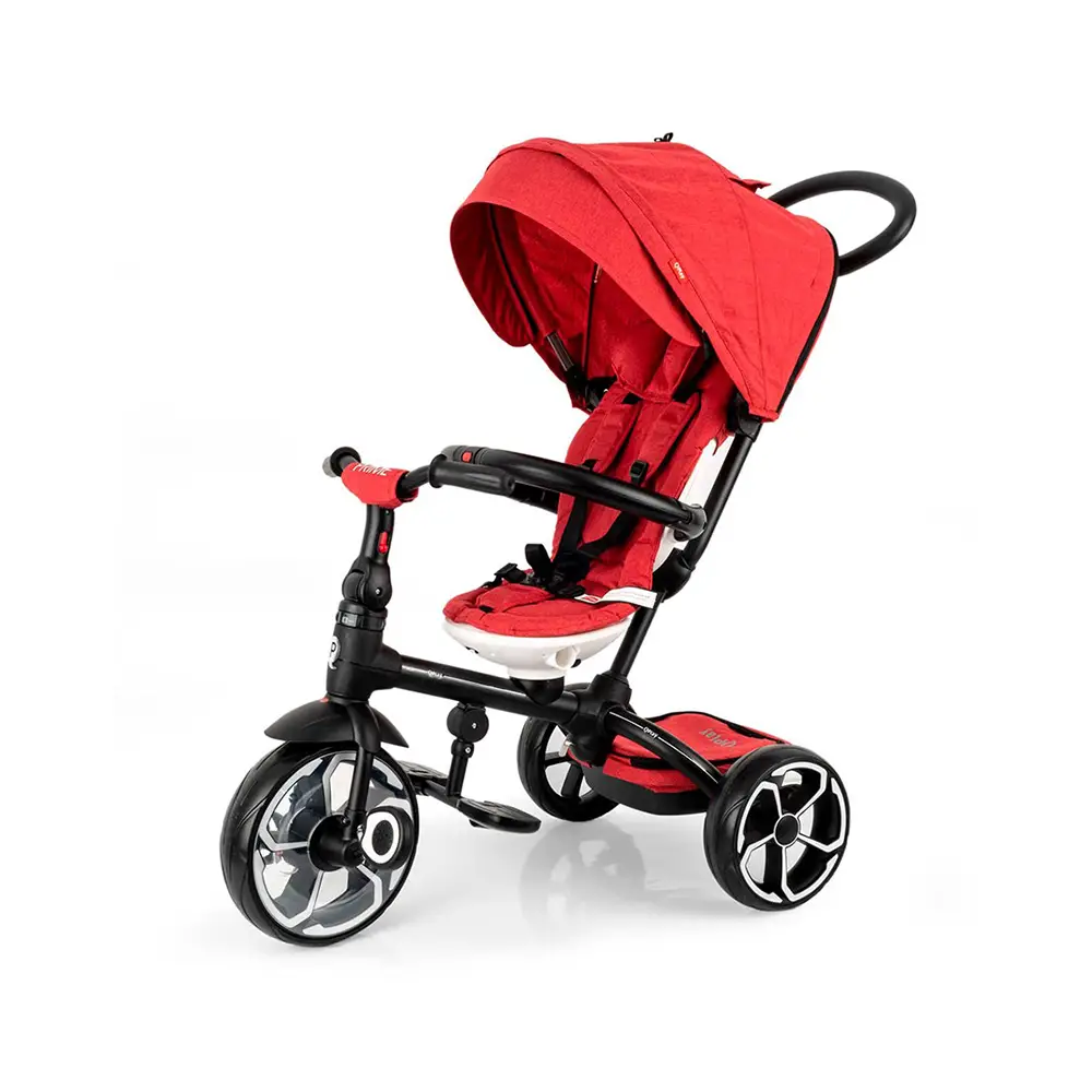 TRICICLO QPLAY PRIME ROSSO - Tricicli e primi passi