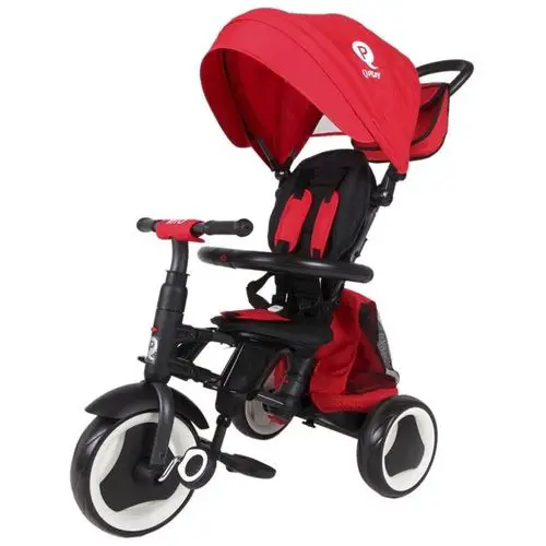 TRICICLO QPLAY RITO+ ROSSO - Tricicli e primi passi