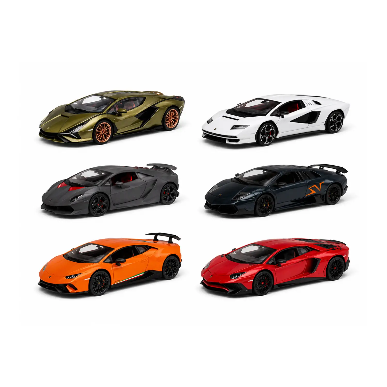Auto 1:24 Collezione Lamborghini, Colori Assortiti - modellini