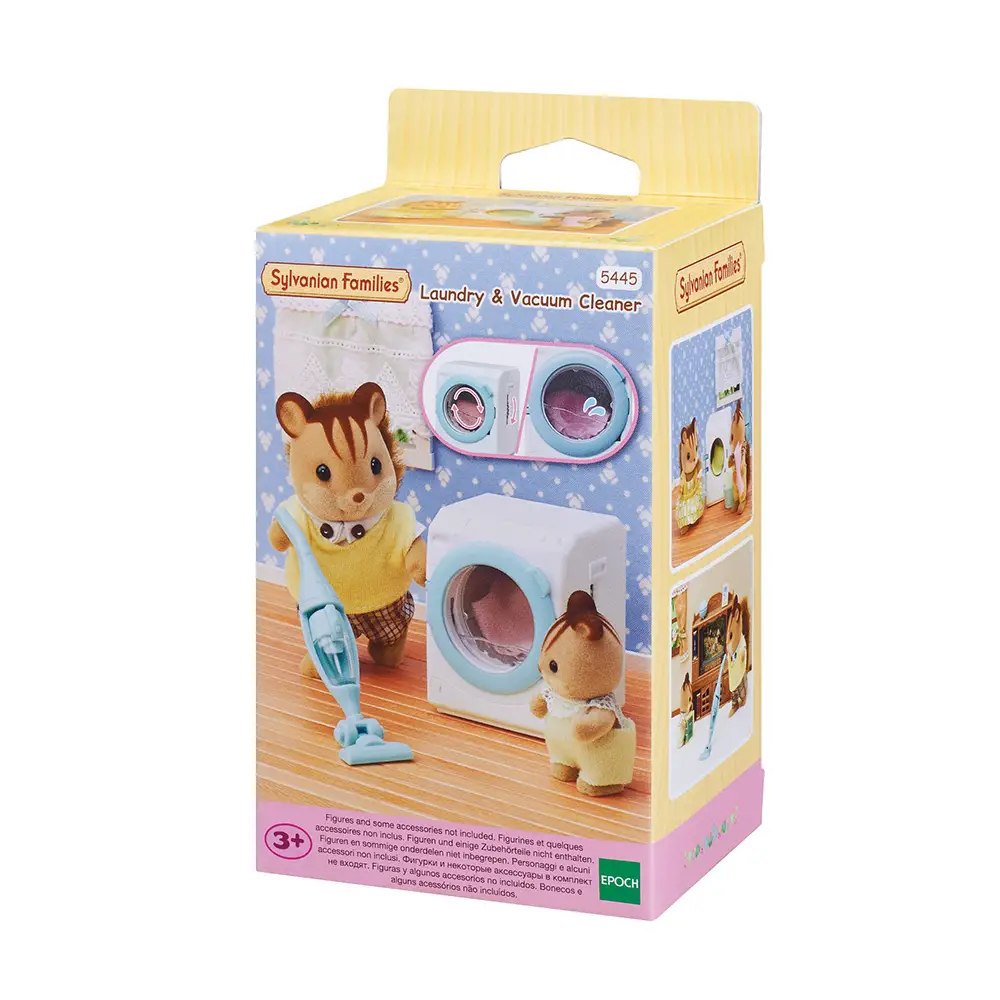 Lavanderia e Aspirapolvere Sylvanian Families - collezionabili bambina